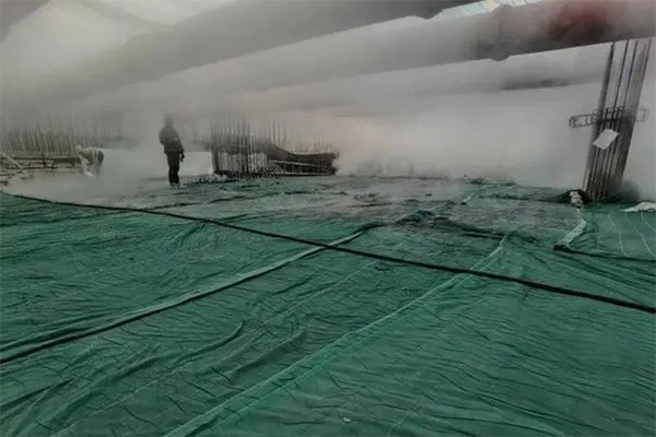 “蒸科技”首次亮相濟南地鐵，冬季混凝土砂漿低溫施工也不怕！